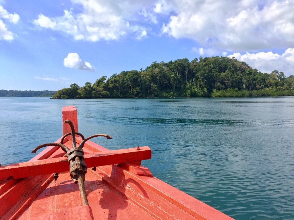 Heading to Jolly Buoy island Heading to Jolly Buoy island