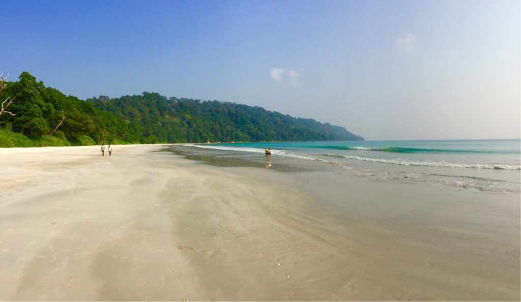 Radha Nagar Beach, Havelock Island. Not the best beach in Andaman Islands, but the most beautiful for sure.