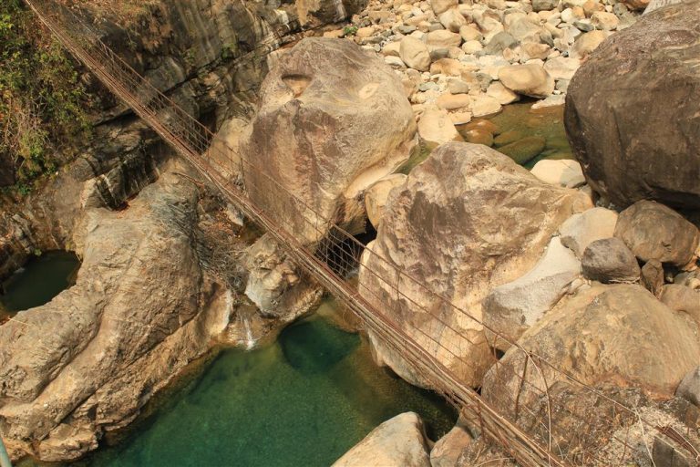 Bridge above Mawsaw river