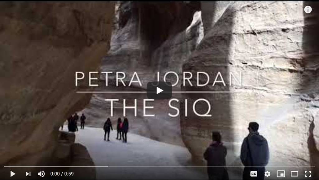 The Siq, Petra, Jordánsko