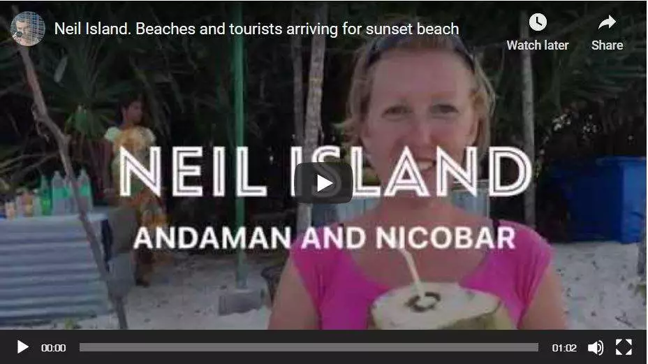 Neil Island Shaheed Dweep sunset 