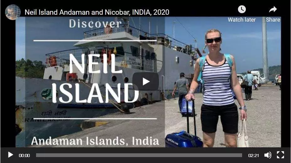 Neil Island 2020 travel video