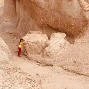 Hora Al Qarah a jaskyne Al Qarah v Al Hofuf, Saudská Arábia